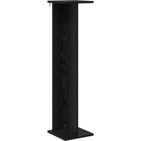 Soporte de plantas Roble Negro 25 x 25,5 x 100,5 cm vidaXL