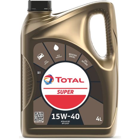 Total OLIO MOTORE SUPER 15W40 lt. 4 3.00 pz