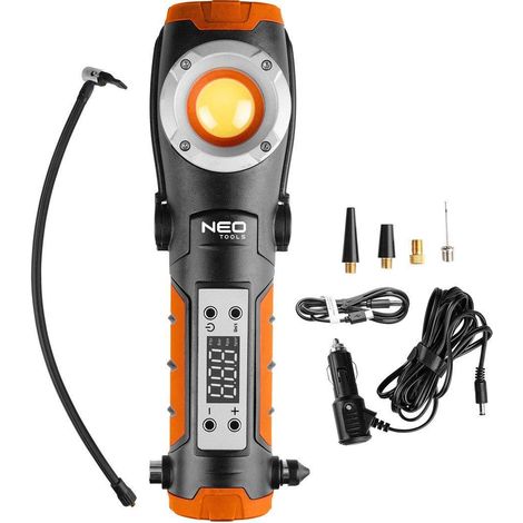 Neo Multifunktions-Akku-Lampe mit Kompressor 10 bar