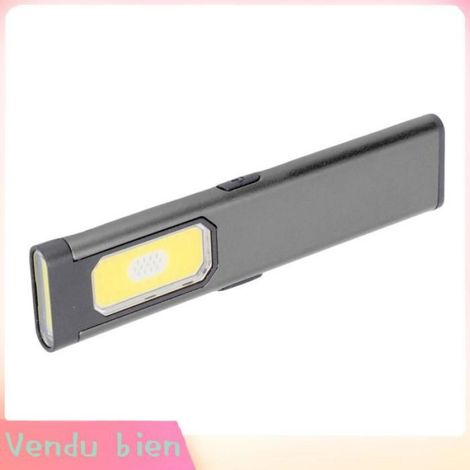 Garosa lampe de poche plate EDC Lampe de poche magnétique EDC étanche, 5 vitesses d'éclairage, lampe de poche auto coffret Gris (1/4)