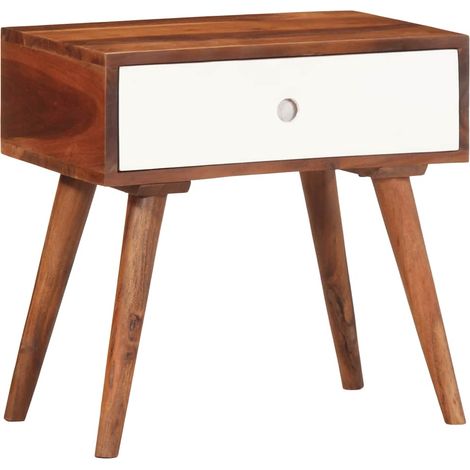 Beistelltisch 45x30x45 cm Massivholz Akazie
