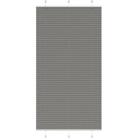 4015111 Store plissé anthracite 110x200 cm largeur du tissu 109,4 cm (1/5)