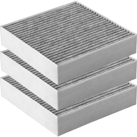 AllSpares Long Life Koolstoffilter (3x) geschikt voor Oranier P220 (220x220x50mm) (1/3)