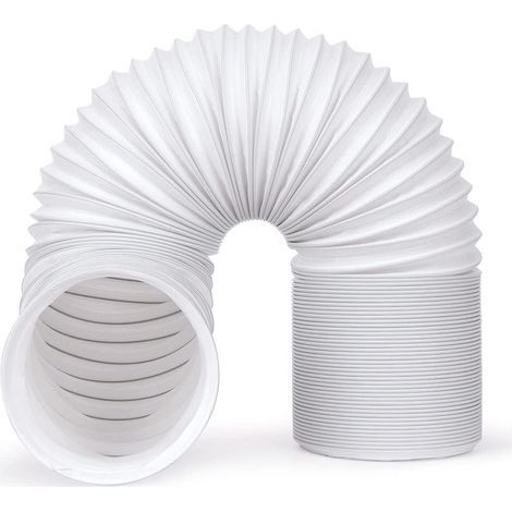 Tuyau D'evacuation - 150 Cm Telescopique - Pour Climatiseur Mobile Et Dehumidificateur - Blanc - 1 Piece (1/5)