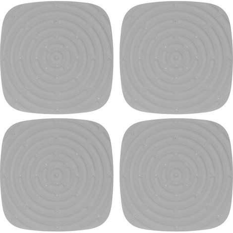 4 pièces tapis de nid de poulet coussins de nidification de poulet lavables coussins de nidification pour pondre des ufs gris (1/5)