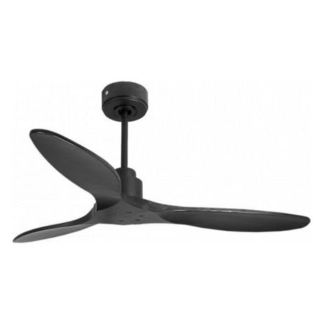 Tenerife de KlassFan - Super destratificateur et ventilateur DC 132 cm Gris basalte pales bois noir sans Lumière 25 à 40 m² (1/5)