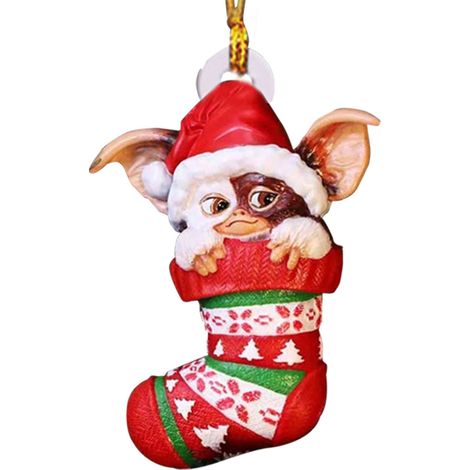 Ornement De NoeL En Forme De Chien Rouge, Pendentif Arbre De Noel, Decoration Festive Pour Maison Et Fete (1/2)