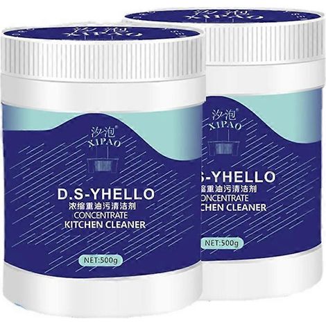 500 g de nettoyant huile, poudre concentrée pour hotte aspirante, agent nettoyant anti-taches d'huile. (1/5)