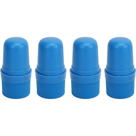 Lot de 4 brosses pour bornes de batterie pour bornes supérieures et latérales Nettoyeur de bornes pour batteries automobiles