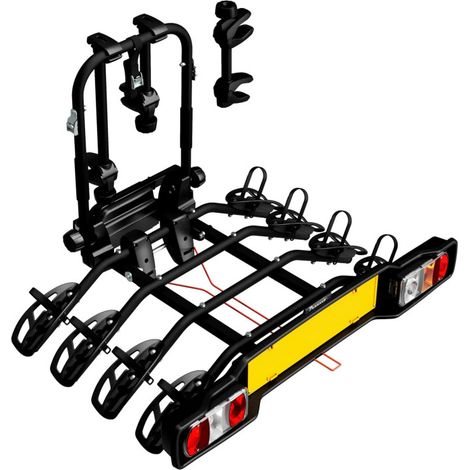 Porte-vélos Peruzzo Parma noir pour 4 vélos (1/3)