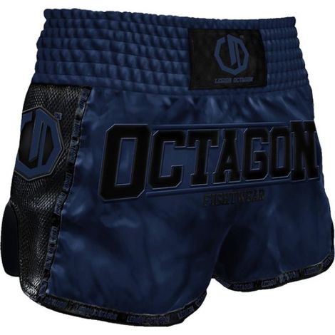 Pantalones cortos Octagon Muay Thai Legion Future Premium Azul Marino XL