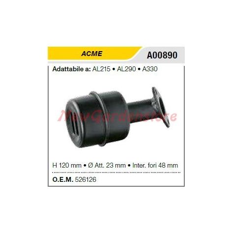 Silenciador ACME para motosierra AL215 290 330 A00890