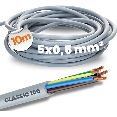 ÖLFLEX Classic 100 5G0,5 mm² Câble de Commande PVC Souple - 10 m (1/4)
