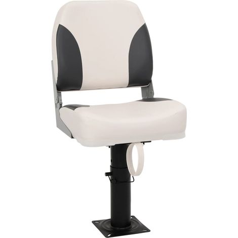 Maison Exclusive - Sedile per Barca con Supporto Altezza Regolabile Girevole 360°