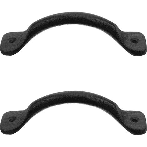 es de porte et de tiroir en fonte lot de 2 style rustique (1/5)