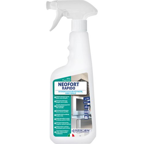Detergente per forni, piaste e griglie Neofort rapido 750 ml