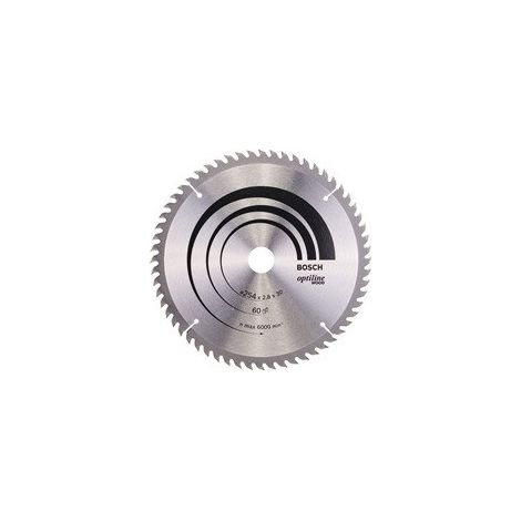 Bosch PRO Wood Circular Saw Blade 254 x 2.8 x 30 mm T60 2608640444