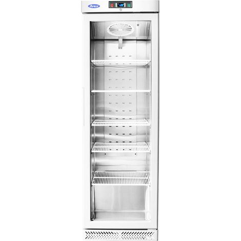 Armoire Réfrigérée Positive Vitrée 380 L Blanche - Atosa (1/5)