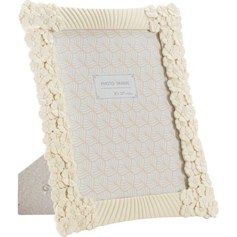 Cornice portafoto in resina crema, 27,8x2x33 cm – Cempalk (1/5)