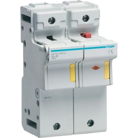 CC 1P+N 125A L58 acc.4m - HAGER LS712 (1/2)