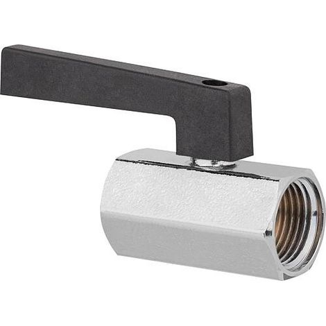 mini vanne spherique levier long type 402 3/8"x3/8" , (1/2)