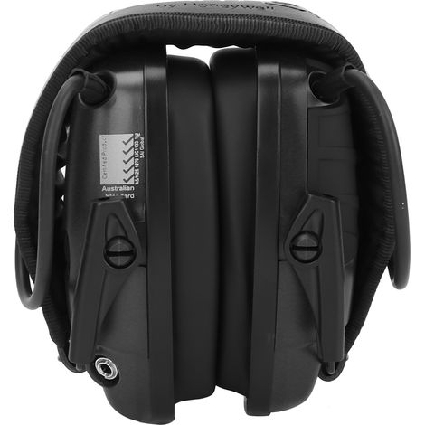 Casque antibruit de sécurité, casque antibruit pliable pour le tir, noir (1/5)