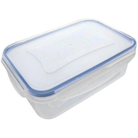 CONTENITORE RETTANGOLARE IN PLASTICA 'SUPERLOCK' lt 0,5 - cm 15,5 x 10,7 x h.5,4