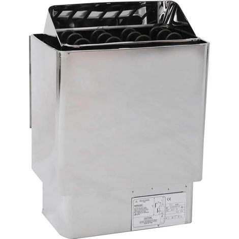 Réchauffeur de Sauna électrique 6000W, poêle en Acier Inoxydable for la Maison, l'hôtel, Le Bain, la Douche, Le Spa (1/5)