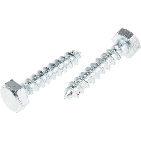 Vis tire-fond, 8mm x 40mm, en Acier, en Acier trempé ( Prix pour Sachet de 25 )