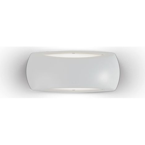 Applique Moderna Felix-1 Materie Plastiche Bianco 1 Luce E27 (1/3)