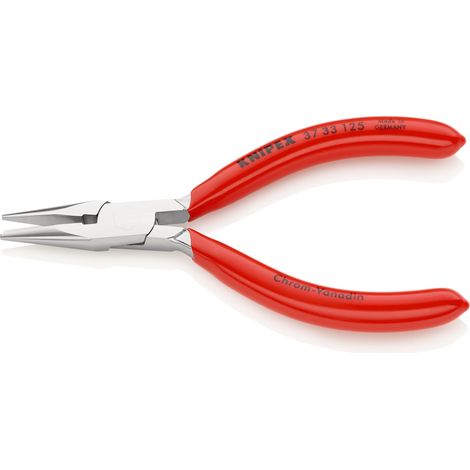 KNIPEX 37 33 125 Pinza prensile per meccanica fine rivestiti in resina sintetica cromata 125 mm