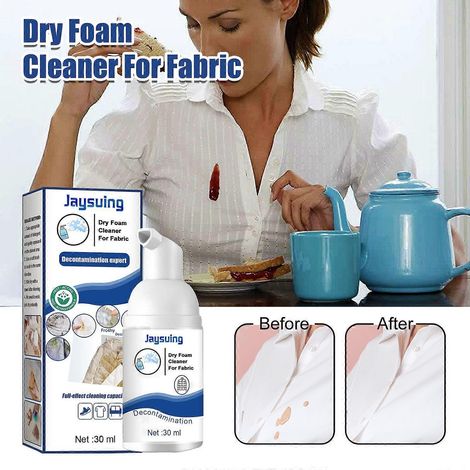 Nettoyant mousse de 30 ml pour les taches jaunes tenaces sur les doudounes et les tapis (1/5)