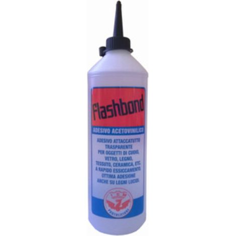 adesivo rapido colla rapida Flashbond 500 ml per carta legno cuoio pelle