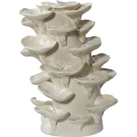 Objet de décoration en céramique beige SKULA H 24cm (1/5)
