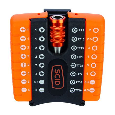 Coffret d'embouts de vissage - SCID - 33 pièces (1/5)