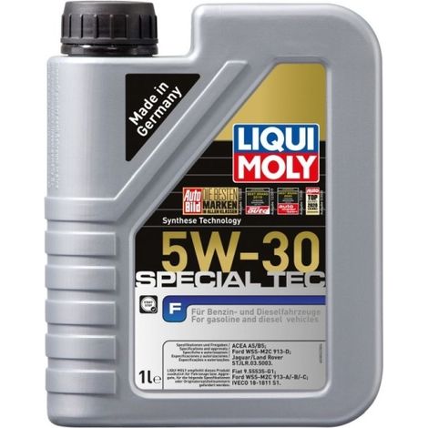 LIQUI MOLY OIL 5W30 1L LEICHTLAUF SPECIAL TEC F / FORD / A5/B5 / WSS M2C 913 D / STJLR.03.5003 / 9.55535-G1