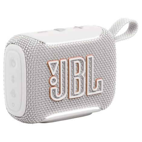 Altavoz con Bluetooth JBL GO 5/ 4.8W/ 1.0/ Blanco