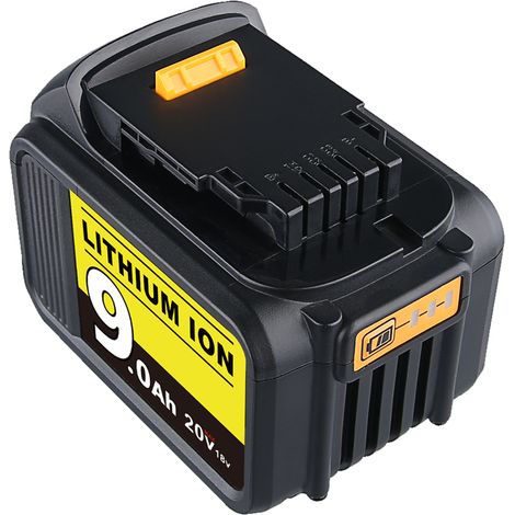 18V 9,0 Ah Pour DeWalt DCB184 Batterie XR Li-Ion DCB182 DCB205-2 DCB184-XJ DCB200-2 Batterie pour outil électrique (1/4)