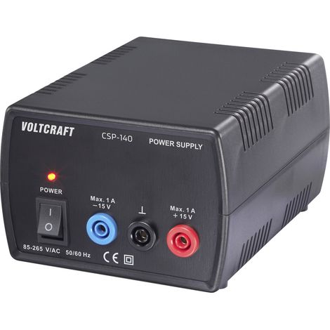 Alimentation de laboratoire réglable VOLTCRAFT CSP-140 15 V/DC (max.) 1 A (max.) 30 W Nbr. de sortie