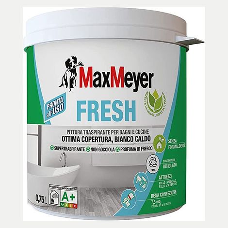PITTURA TRASPIRANTE FRESH BIANCO 0,75LT (1/2)