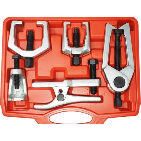TRADE SHOP - Set Tirante Tiranti Giunto Sferico Estrattore Compressore 5 Pezzi Testa Sterzo - (1/5)