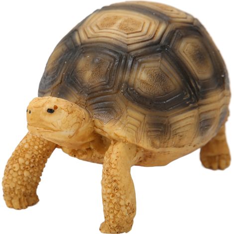Figurine de tortue décorative en résine pour aquarium (1/5)