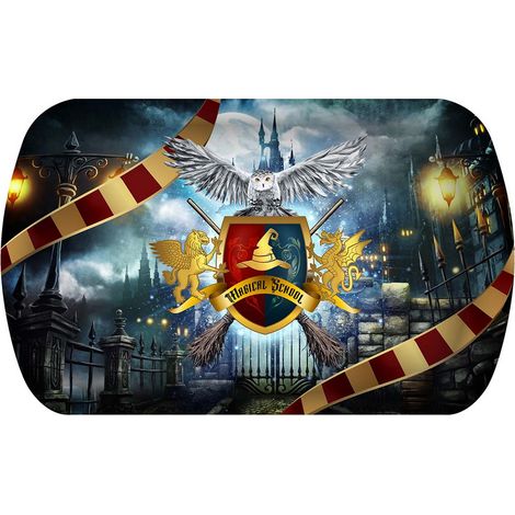 Halloween-Snacktablett der Zauberschule
