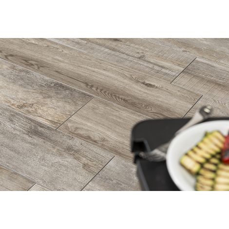 Carrelage forte épaisseur effet parquet NooN EMBER 30X120 - 0.72
