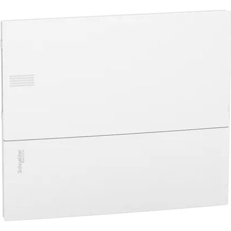 SCHNEIDER MIP20112  PRAGMA mini coffret encastrable 12 modules porte pleine (1/4)