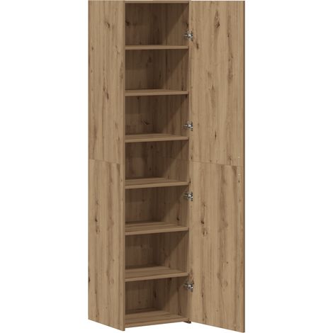 Buffet Haut Armoire Chêne artisanal 45 x 42,5 x 185 cm (1/5)