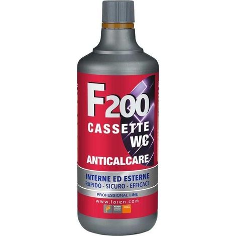 ANTICALCAIRE POUR CUVETTES WC 'F200' 1 L