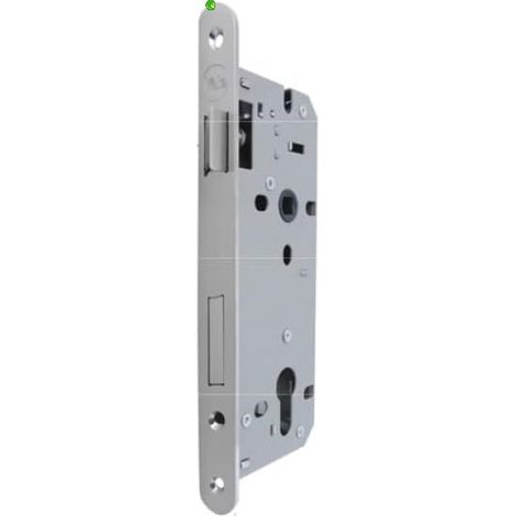 Yale Serratura per porte in legno Y52X10400S2 nickel satinato, bordi tondi, entrata 40mm (1/2)