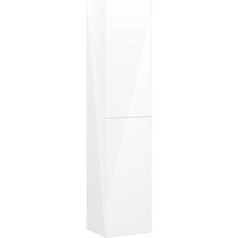 Mexen Orio columna de baño 35 cm, 2 puertas, blanco brillo - 91A11-03016-2-BF00 (1/5)