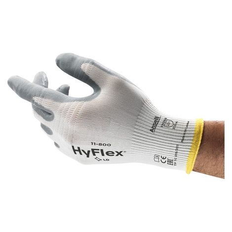 Gants Ansell 11-800 taille 10, Respirant, 1 Paire, Blanc ( Prix pour 1 paire )